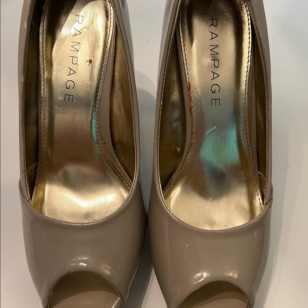 Open Toe Rampage Heels- Size 9 - Picture 2 of 13